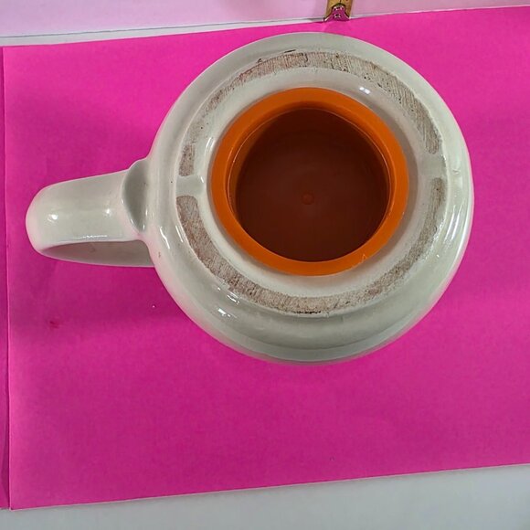 Grated Cheese Ceramic Container Cream Color and 3 1/2" Tall - Picture 5 of 5